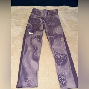 Under Armour Purple Patterned Leggings